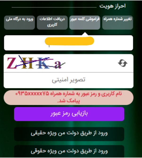 دریافت کد اقتصادی 6